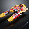 INDUSTRIAL LOFT FIGHTER SCI-FIGHTER SCI-FIGHTER SPACE FIGHTER SPACE FIGHTER 3d model