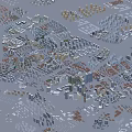 Aerial Planning of Urban Layout with Building Distribution and Road Networks Design