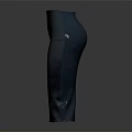 Sleek Black Bodycon Skirt With Stretchy Fabric And Elegant Design For Women