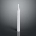 White Slim Daily Living Writing Tool with Smooth Surface and Ergonomic Design