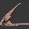 Pink Manual Citrus Juicer With Ergonomic Handle And Efficient Press Mechanism