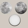 Modern Moon Shaped Wall Lamps With Various Phases For Ambient Lighting