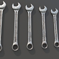 Wrench Double-ended Wrench Dot Wrench Hardware Tools Low Face Number Low Mold Simple Mold Game Sub-era Film and Television Level Super Realistic High Precision 3d model