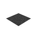 Black Marble Mosaic Tiles With Glossy Finish For Modern Interior Decoration