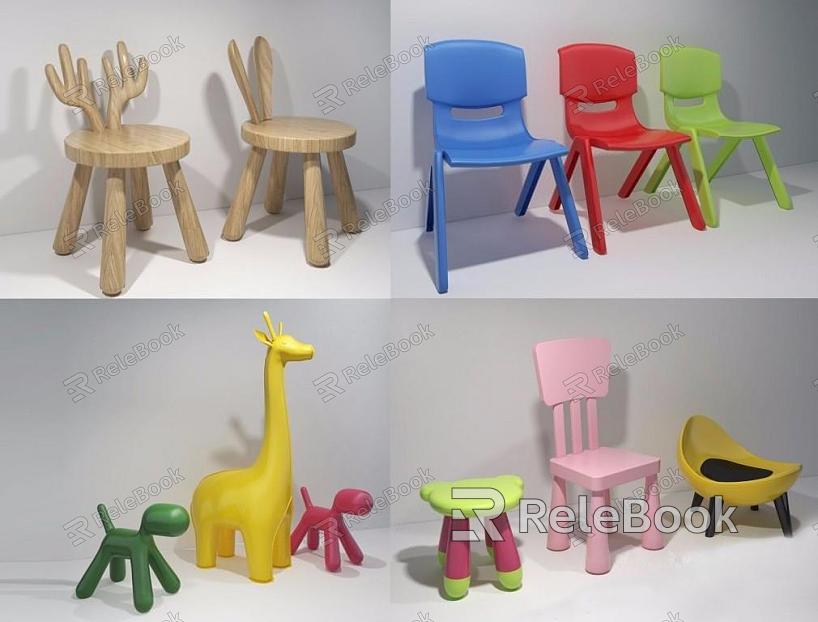 Children's chair model