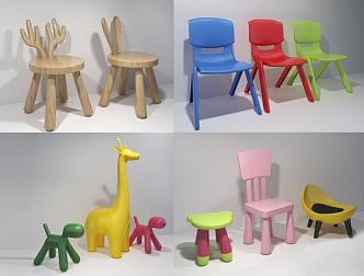 Children's chair 3d model