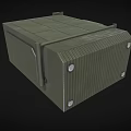 Military Radio Communication Equipment PC Hardware Radio Wireless Radar Telegraph Low Face Number Low Model Simple Model Game Video Level Super Realistic 3d model