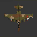 3D Rendered Spacecraft Model with Aerodynamic Design and Cosmic Exploration Features