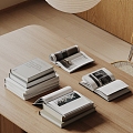 Modern Book Book Ornaments 3d model