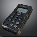Gionee Old Fashioned Feature Mobile Phone With Worn Rusty Exterior And Numeric Keypad