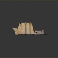 Monuments Sites Sites Sites Ruins Castle Fortress Ancient Castle Ancient Ruins Realistic 3d model