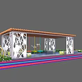 Various Pergola Designs With Colorful Roofs Wooden Structures And Grass Surroundings
