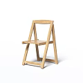 Natural Wood Leisure Chair With Modern Minimalist Simple Design And Sturdy Frame