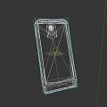 Sleek Digital Smart Phone With Touch Screen And Call Interface Design