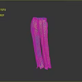Vibrant Green Wide Leg Pants With High Waist And Stitch Details