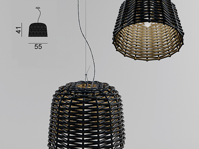 Pendant lamp model