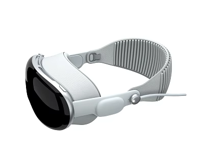 Apple VR glasses 3d model