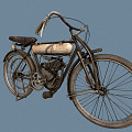 Industrial LOFT Bicycle 3d model