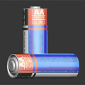 High Performance Blue Red Batteries Standing and Lying for Daily Household Appliances