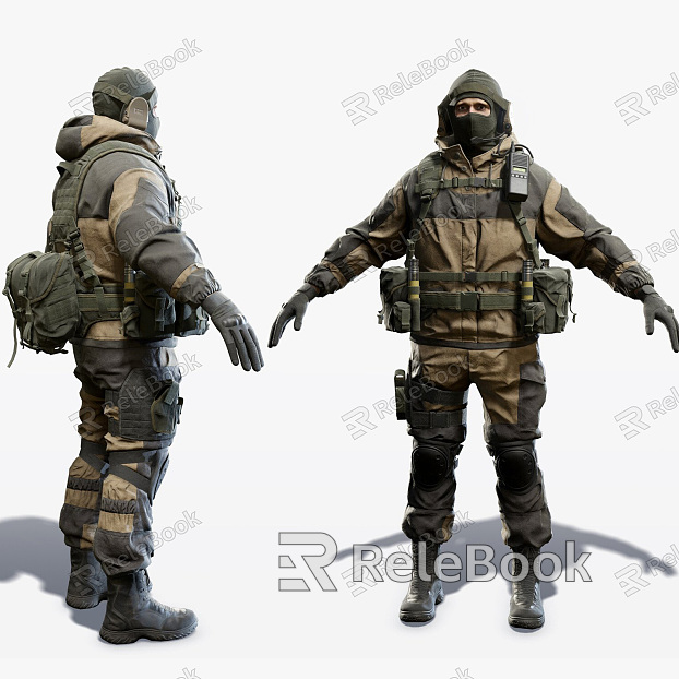 Modern man special forces figure model