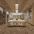 Modern Private Box Interior With Comfortable Sofa Elegant Coffee Table And Soft Ambient Lighting