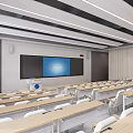 large ladder classroom 3d model