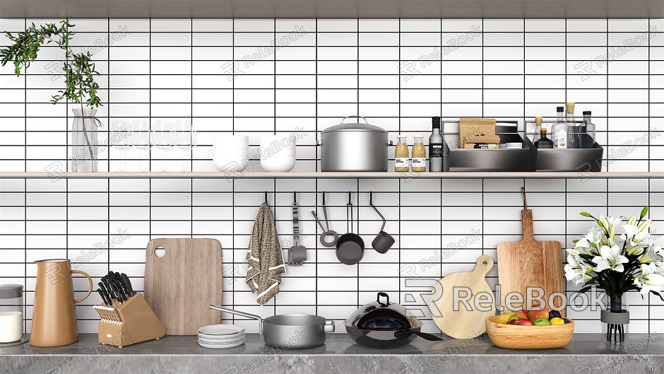 Modern Kitchen Supplies model