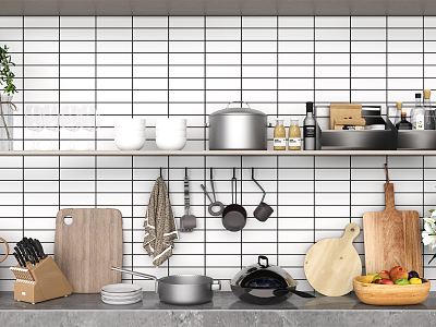 Modern Kitchen Supplies model