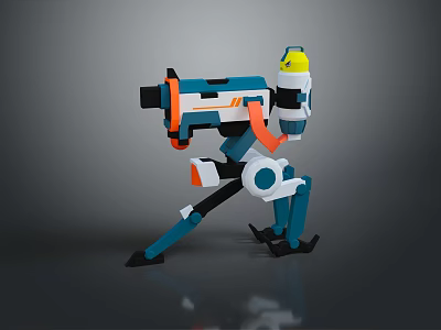 Science Fiction Firearms Next Generation Firearms Science Fiction Game Gun Game Firearms Game Gun Concept Gun Laser Gun 3d model