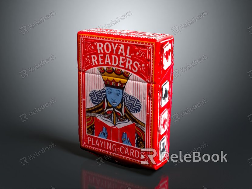 Modern Poker Poker Card Paper Poker model