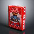 Royal Readers Playing Cards with Vintage Design for Classic Card Entertainment