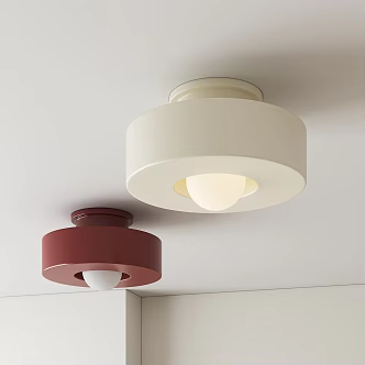 Modern minimalist ceiling lamp 3d model