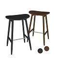 Modern Bar Stool Bar Stool Bar Stool Wood Bar Stool Bar Stool 3d model
