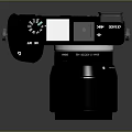 DSLR Camera Card Machine Digital Camera Digital Camera Photographic Equipment 3d model