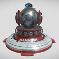 Sci-fi Turret Sci-fi Turret Sci-fi Cannon Sci-fi Cannon Future Weapon High-tech Low Face Number Low Model Simple Model Game Movie and TV Level Super Realistic 3d model
