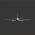 Passenger Airplane Cabin Interior With Transparent Design Silver Body And Detailed Seats Layout