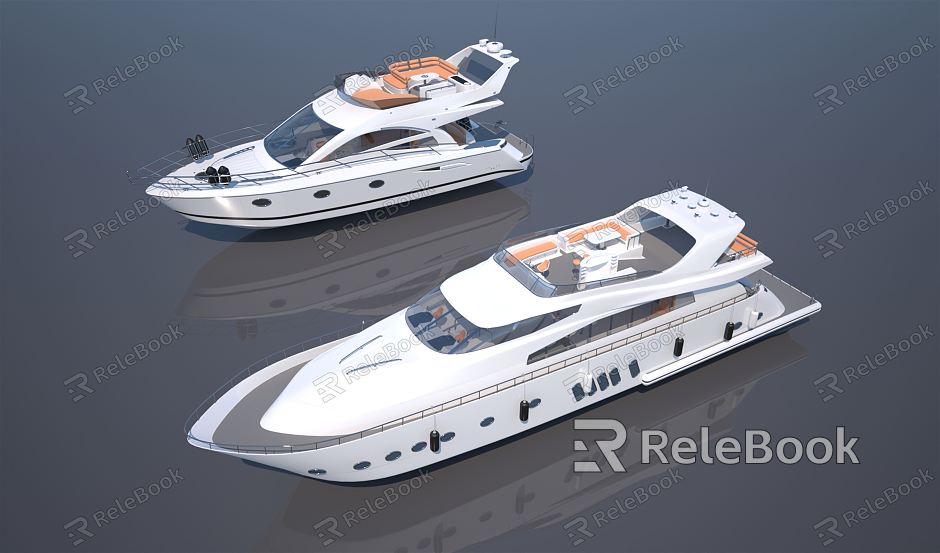 Modern Yacht model