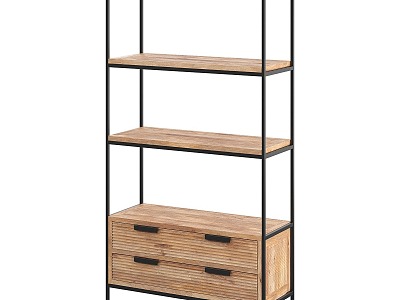 Nordic Simple Display Shelf 3d model