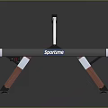 Billiard Pool Table Pool Cue Billiard Rack Billiard Table PBR Item 3d model