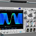 Industrial Tektronix Digital Oscilloscope With Waveform Display Control Panel And Ports