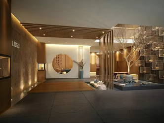 foyer 3d model