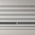 An Assortment of Air Conditioner Vents with Various Grille Patterns and Design Styles
