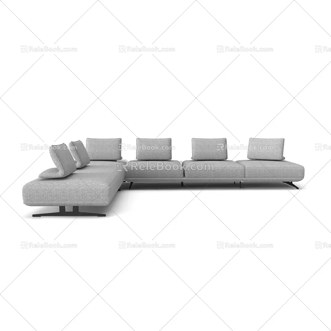 modern sofa 3d model