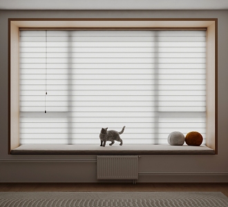 Modern venetian blinds 3d model