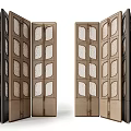 CCD screen partition combination 3d model