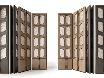 CCD screen partition combination 3d model