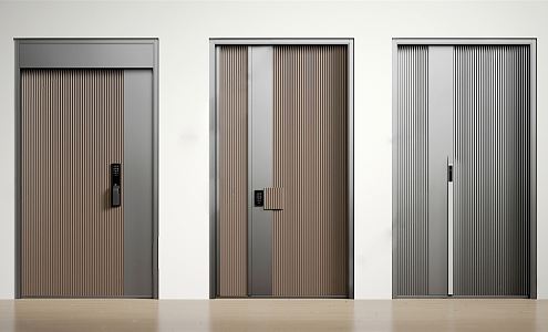 Modern Security Door Entry Door Room Door Entry Door 3d model