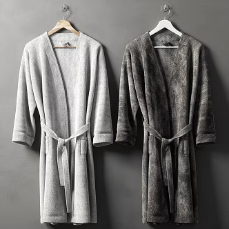 Modern Bathrobe 3d model