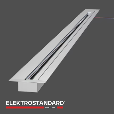 Modern Aluminum Ceiling Track Lighting System For Downlights And Spotlights 3d model