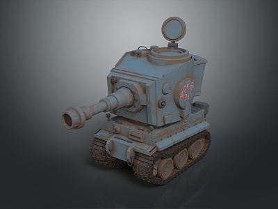 INDUSTRIAL LOFT TANKS MILITARY VEHICLES 3d model